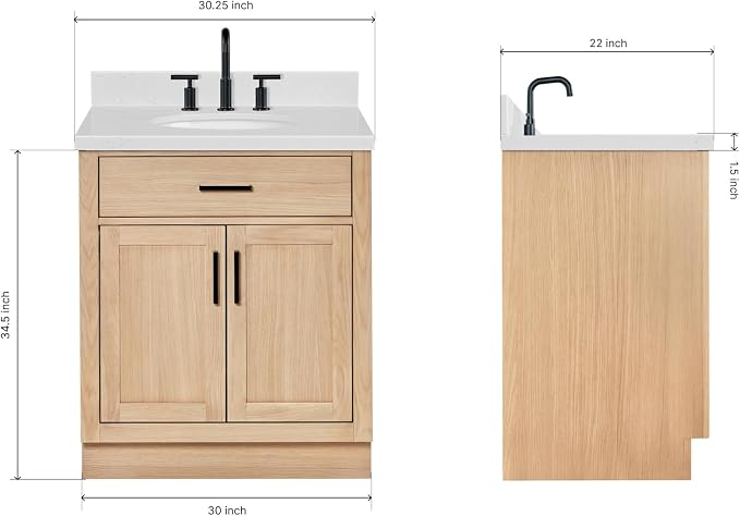 ARIEL 61" Inch Bathroom Vanity - Image 2