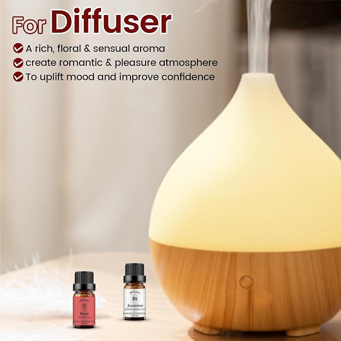 yethious Rose Essential Oil Jasmine Essential Oil - Image 4