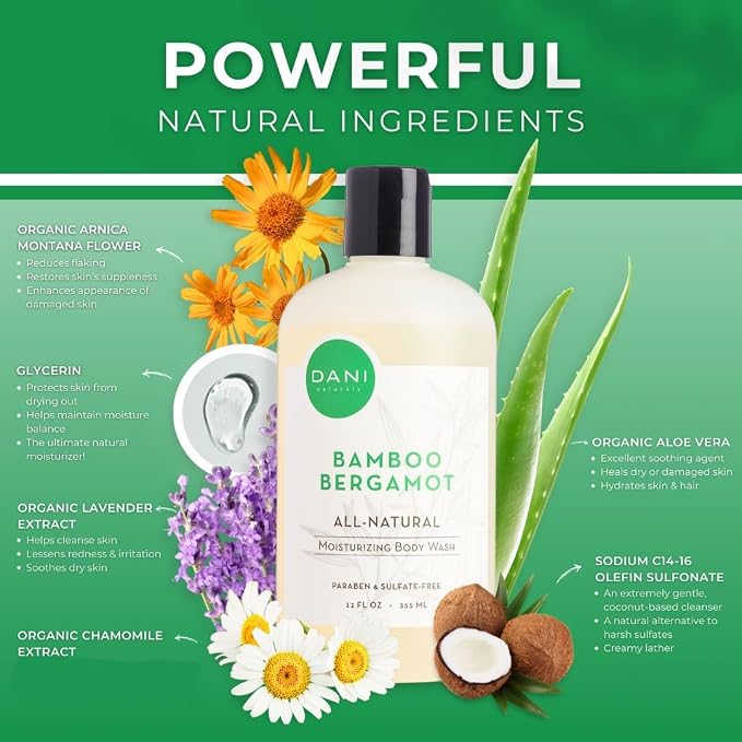 DANI Naturals Moisturizing Body Wash - Image 8