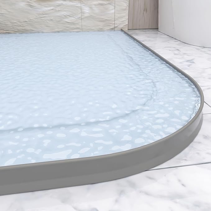 Raycity 3" High Shower Threshold Water Dam 98 IN Collapsible Shower Water - Image 6