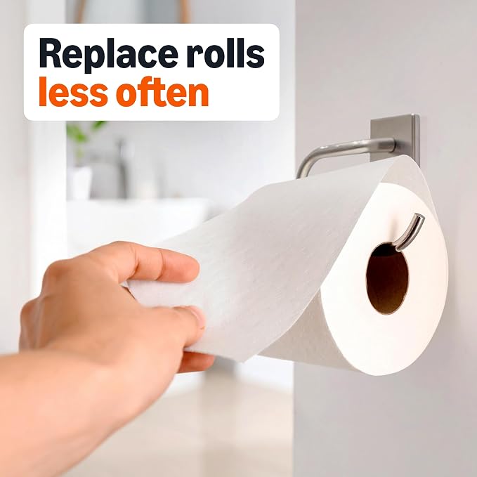Amazon Basics 1000 Sheet 1-Ply Bath Tissue, 48 Rolls - Image 2