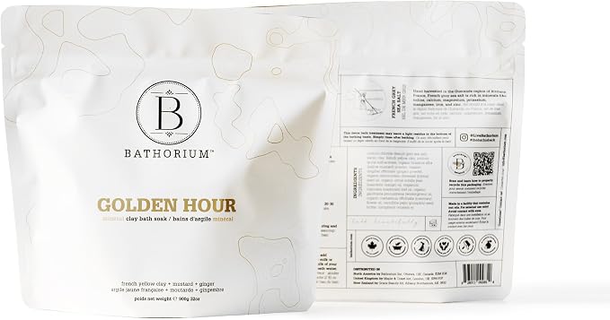 Bathorium Golden Hour Mud Mineral Soak, Detox Bath Soak - Image 3