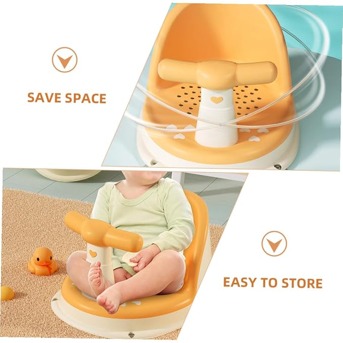 Bath Seat for Months Nonslip Portable Bathtub Support - Image 5
