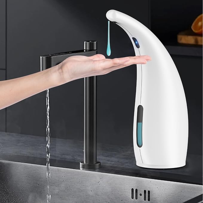 Automatic Soap Dispenser Touchless, 300ML Hand & Dish Countertop Electric by summontheelves