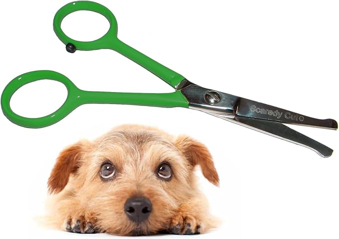 Tiny Trim 4.5" Ball-Tipped Scissor by ScaredyCut