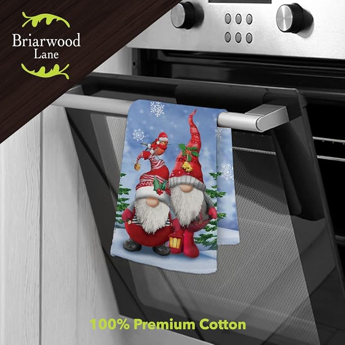 Briarwood Lane Winter Gnomes Hand Towel - Image 2