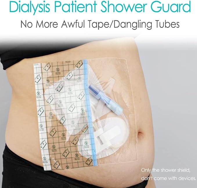 Dialysis Catheter Shower Cover Central Line Shower Protector - Image 2