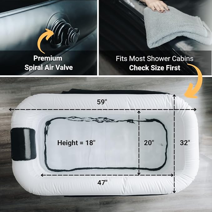 Alaskey® Portable Inflatable Bathtub - Image 5