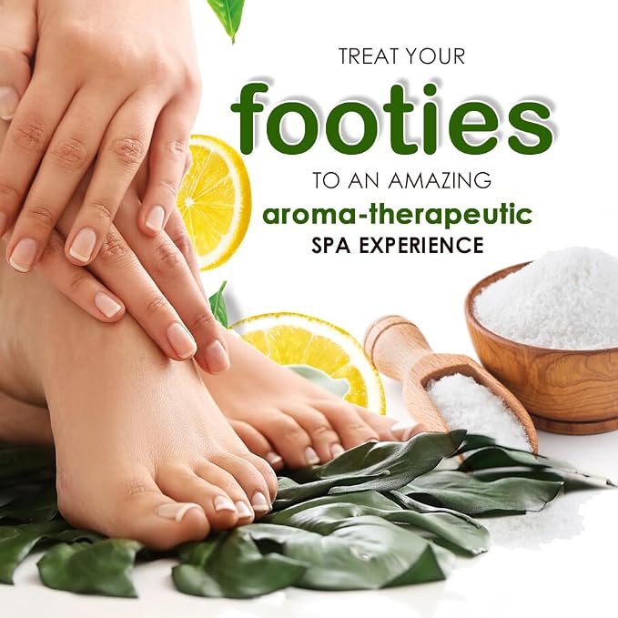 SPA REDI - Detox Foot Soak Pedicure and Bath Fine Salt, Lemon and Lime - Image 4