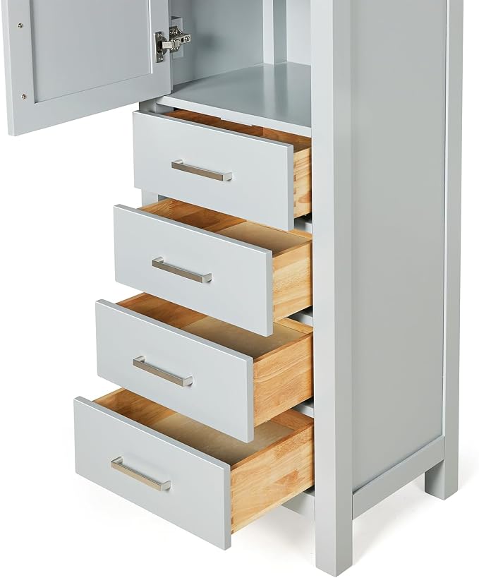 ARIEL Cambridge Bathroom Storage Cabinet - Image 4