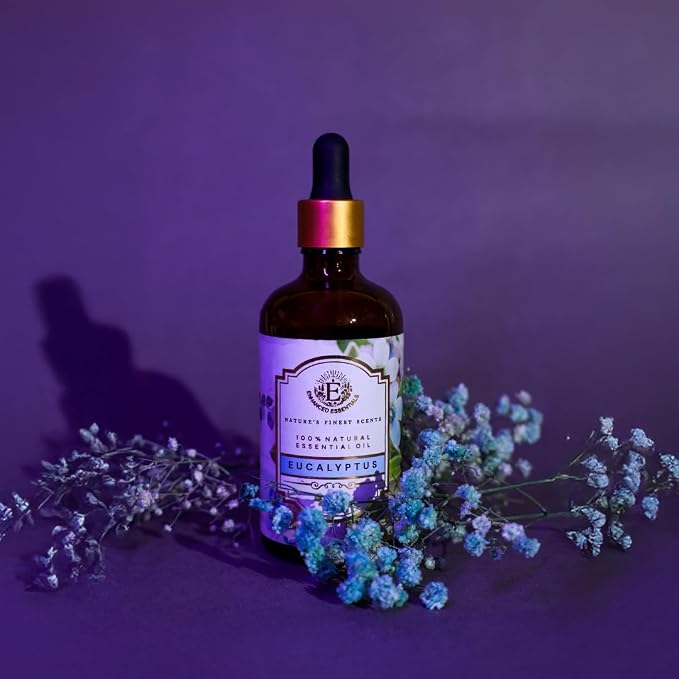 Luxurious Eucalyptus Essential Oil by Enhanced Essentials|with Glass - Image 2