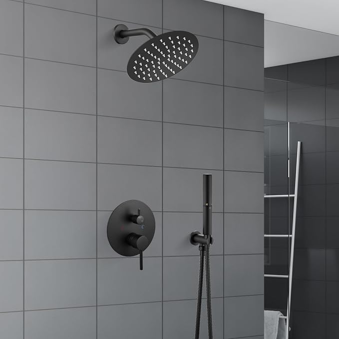 Airuida Shower Fixtures 2 Functions Shower Faucet Set Wall Mounted - Image 4