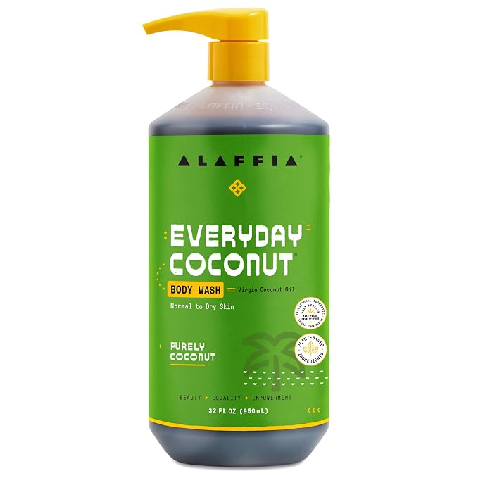 Alaffia Body Wash, Everyday Coconut – Moisturizing Soap by Alaffia