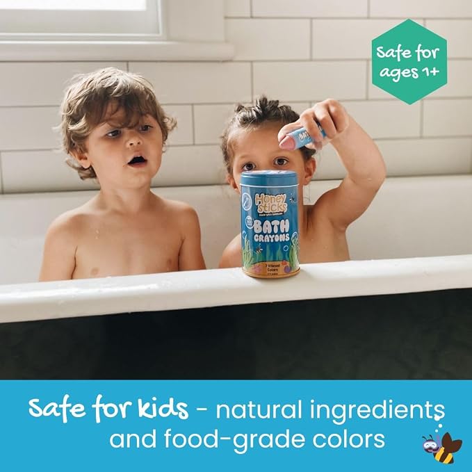Honeysticks Super Jumbo Bath Crayons Non Toxic - Image 3