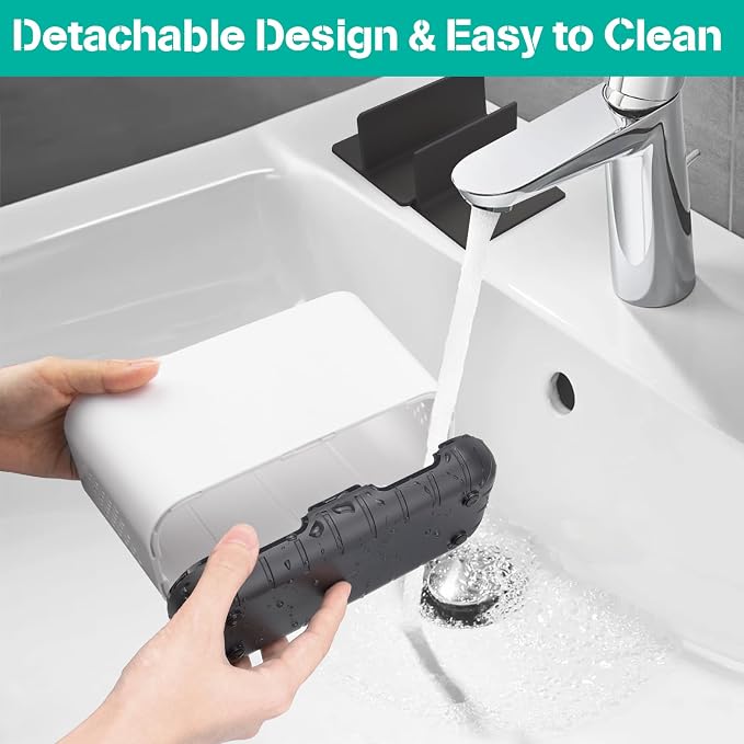 Toothbrush Holders for Bathrooms, Electric Toothbrush and Toothpaste Holder - Image 3