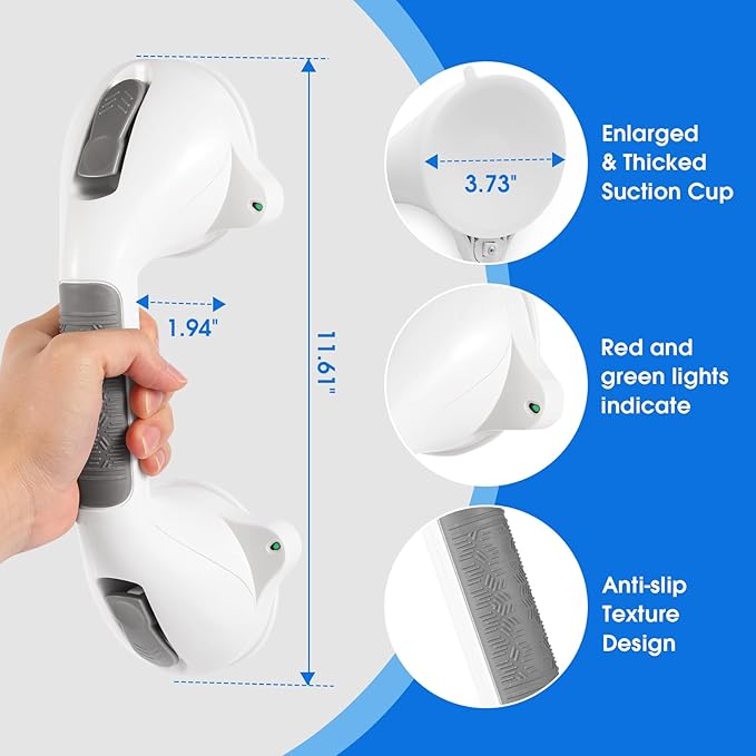 Suction Grab Bar with Safety Indicator - Image 3