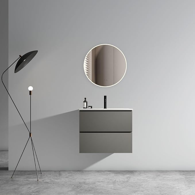 Wall Mounted Floating Bathroom Vanity - Image 7
