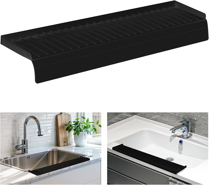 Silicon Sink Edge Protectors for Kitchen Sink, Kitchen Sink Splash Guard by Lioush