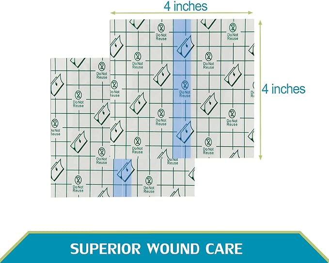 50 Pcs Waterproof Shower Protector Bandage 4x4 inch - Image 5