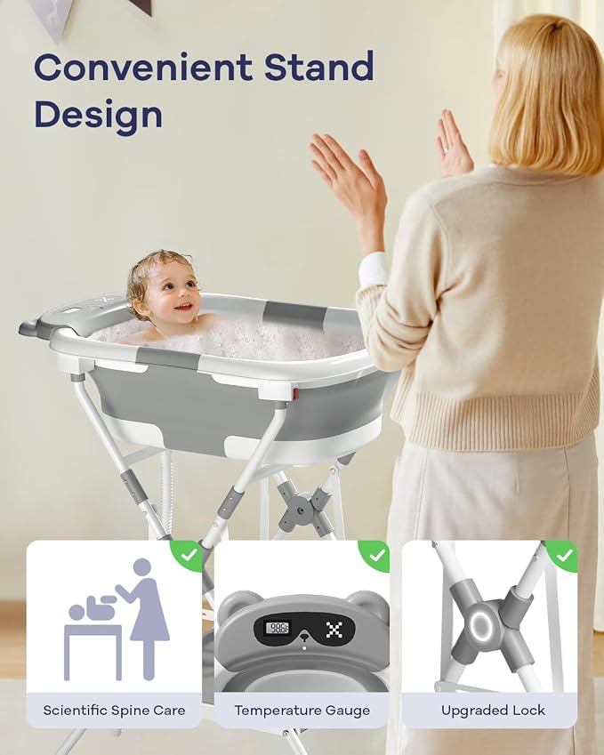 AVIDOR 2-in-1 Baby Bathtub - Image 3