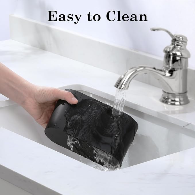 Luxspire Toothbrush Holder, 2 Slots Toothbrush and Toothpaste Holdersfor - Image 4
