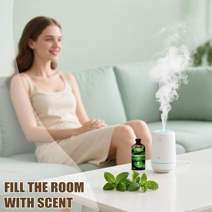 Peppermint Essential Oil, Peppermint Oil 4 Fl Oz 120ML - Image 5