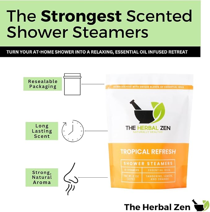 Tropical Refresh Shower Steamers Aromatherapy - Image 6