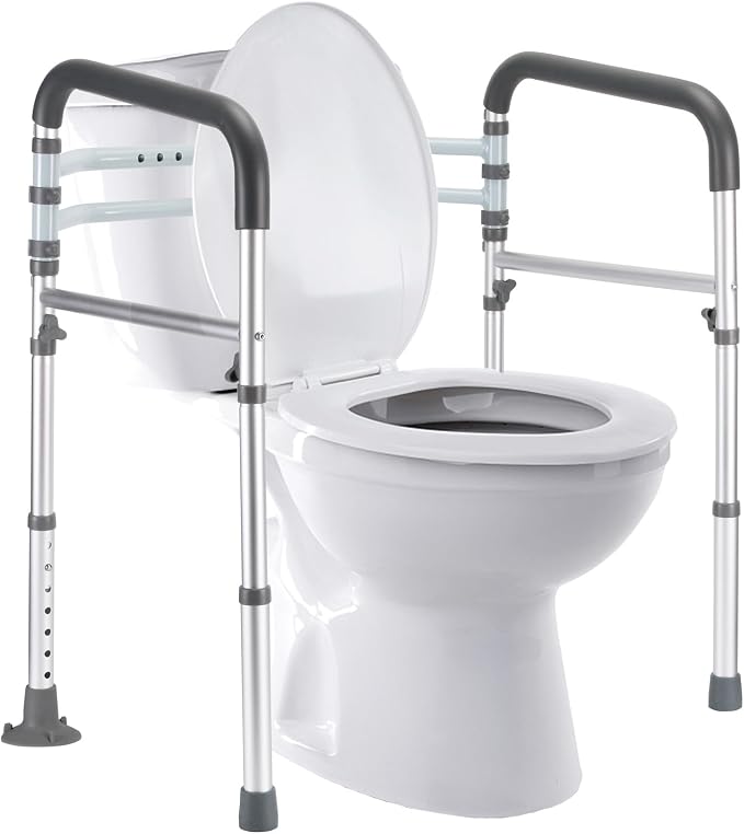 Toilet Safety Rails, Adjustable Toilet Frame by lianjindun