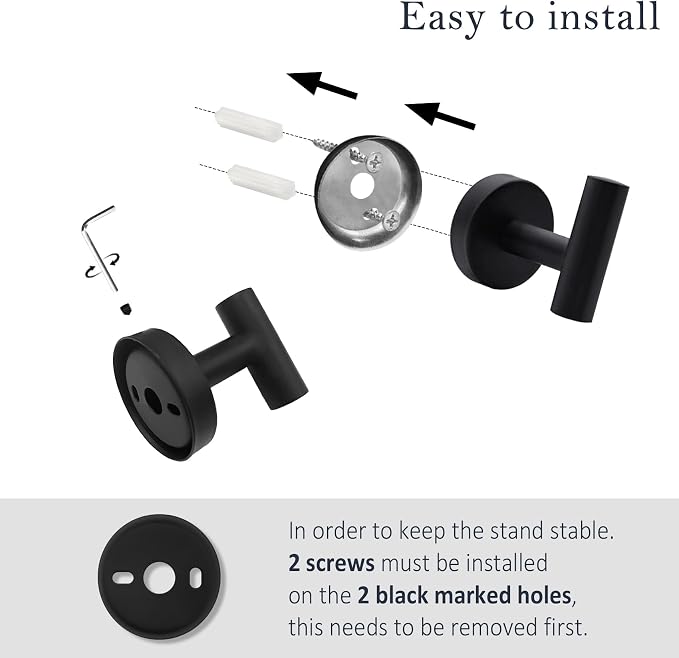 Bathroom Hardware Towel Bar Set - Image 6