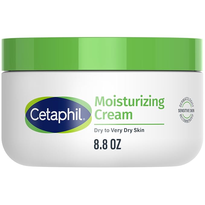 Cetaphil Face & Body Moisturizer, Hydrating Moisturizing Cream by Cetaphil