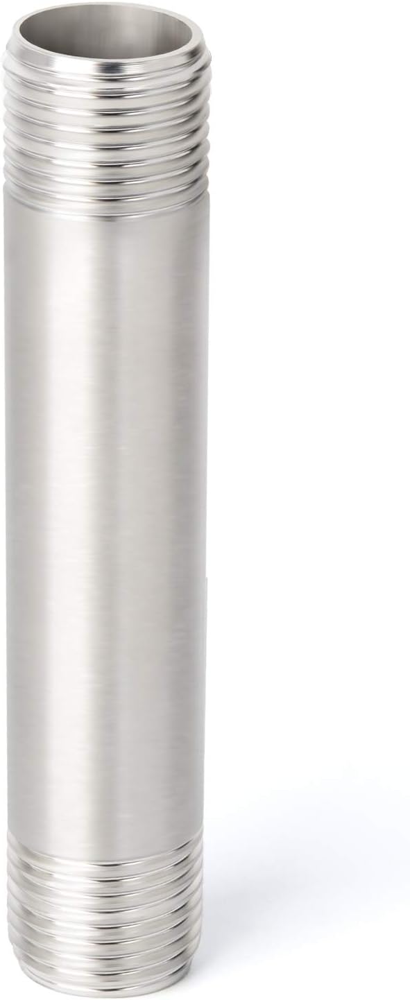 TAISHER 4PCS Stainless Steel Pipe Fittings, 1/4" NPT x 1/4" NPT Male Threaded - Image 7