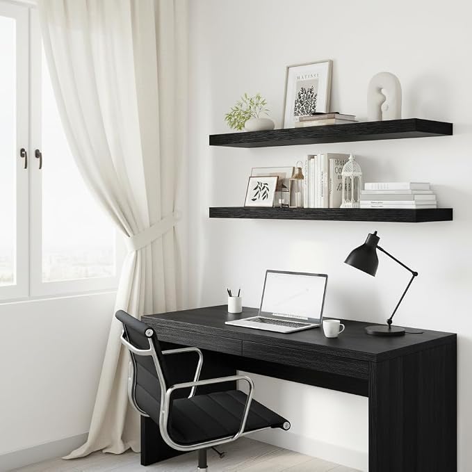 Vivelove 12" Deep Floating Shelves - Image 2