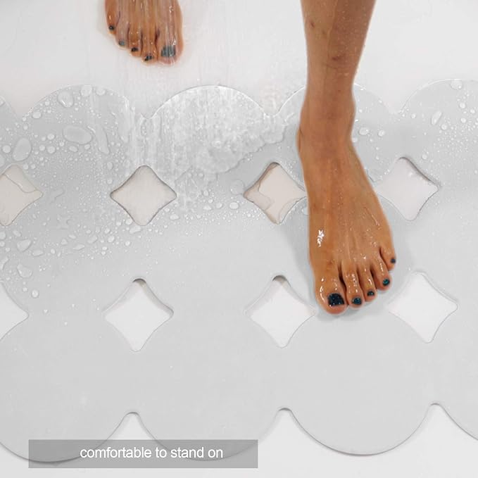 Patented Non Slip Bathtub Mat Shower Bath Mats - Image 4