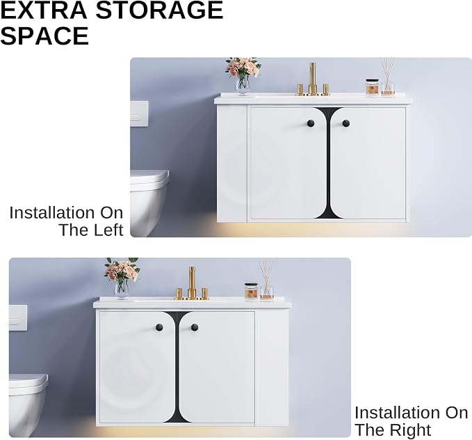 IRONCK 30 Inch Bathroom Vanity - Image 7