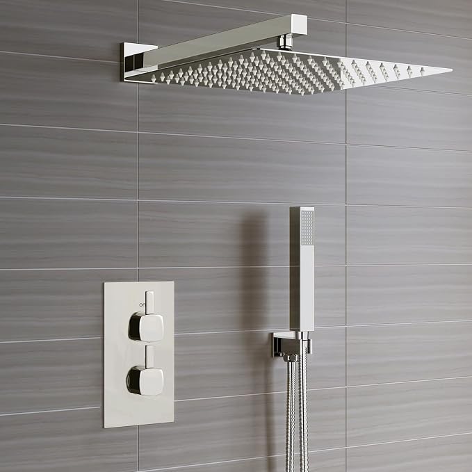 Voolan 16" Square Shower Arm - Image 2