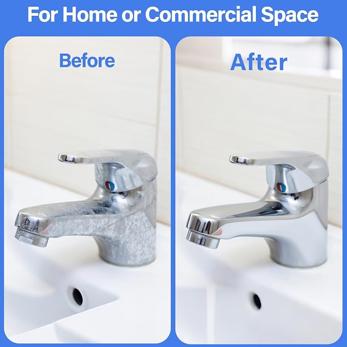 Hard Water Stain Remover, Shower Glass & Shower Door Cleaner, Removes Calcium - Image 6