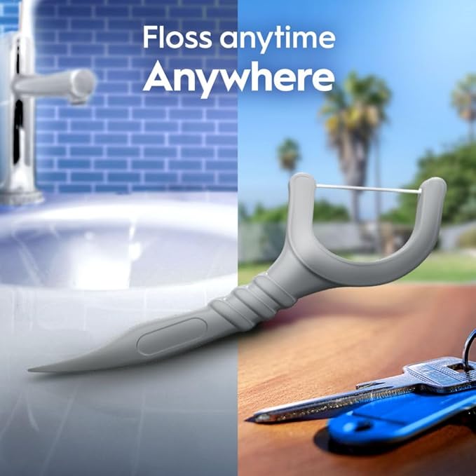Oral-B Glide Ultra Deep Clean Floss Picks, Removes Food and Plaque, Cool Mint - Image 5