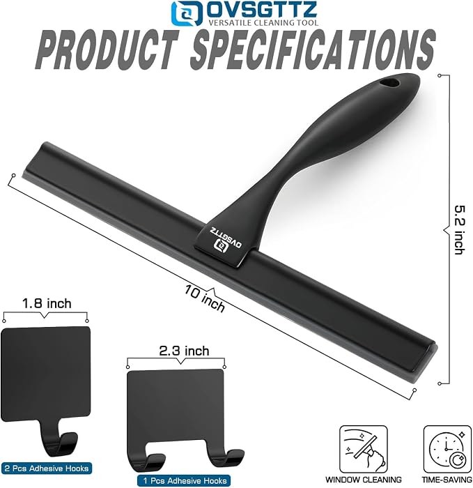 Shower Squeegee for Glass Door - Image 6