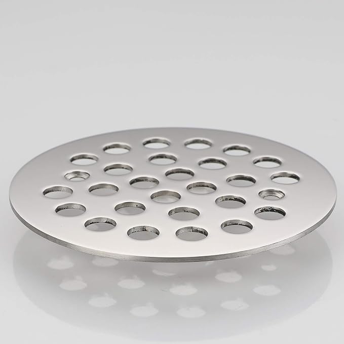 4-1/4Inch Screw-in Shower Strainer Drain Cover Replacement Floor Strainer Floor - Image 3
