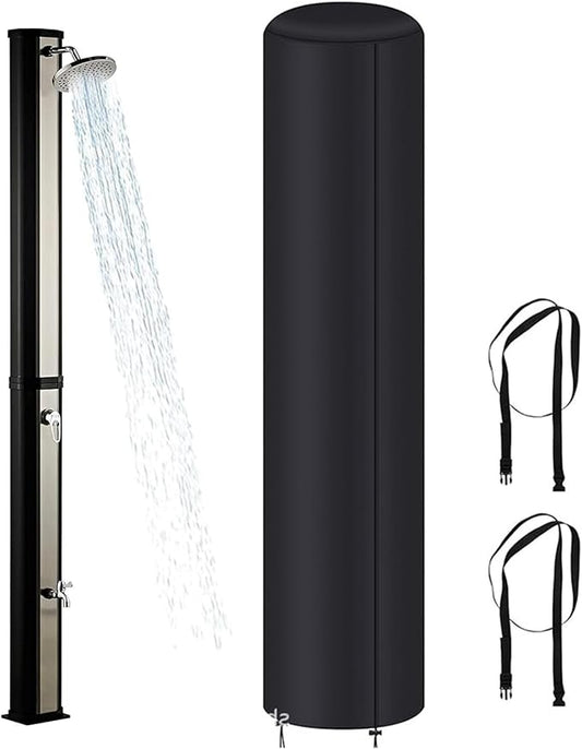 Outdoor Solar Shower, Heavy Duty Cover, 90.6x26.4 Inches Protective Cover by Unknown