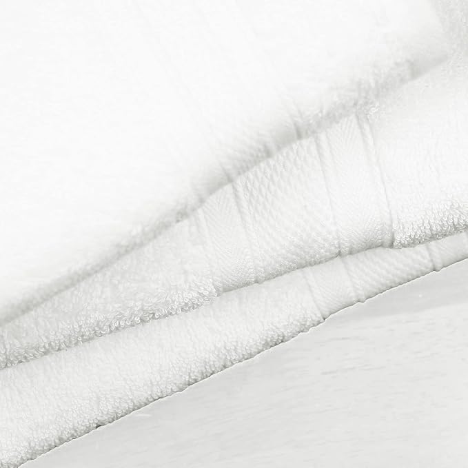 TRIDENT Soft & Plush Luxury Towel Set, 100% Cotton, 2 Bath Towels 2 Hand Towels - Image 7