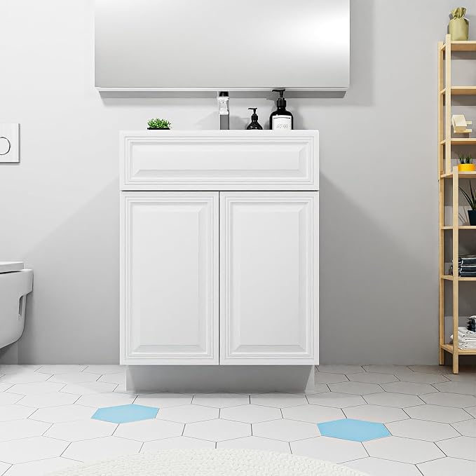 KitchenMan Bathroom Vanity Without Sink and Top 24 Inch Unassembled Bathroom - Image 5