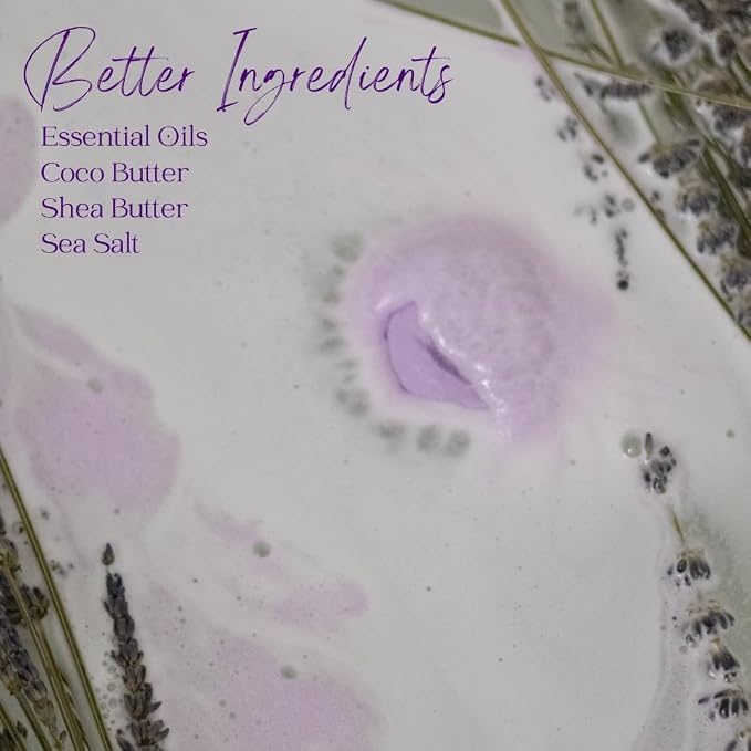 EvolutionUSA Lavender Dreams Bath Bombs - Image 5
