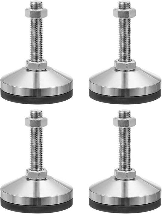 PATIKIL Furniture Leveling Feet 2.4" Dia Base M12 Thread by PATIKIL