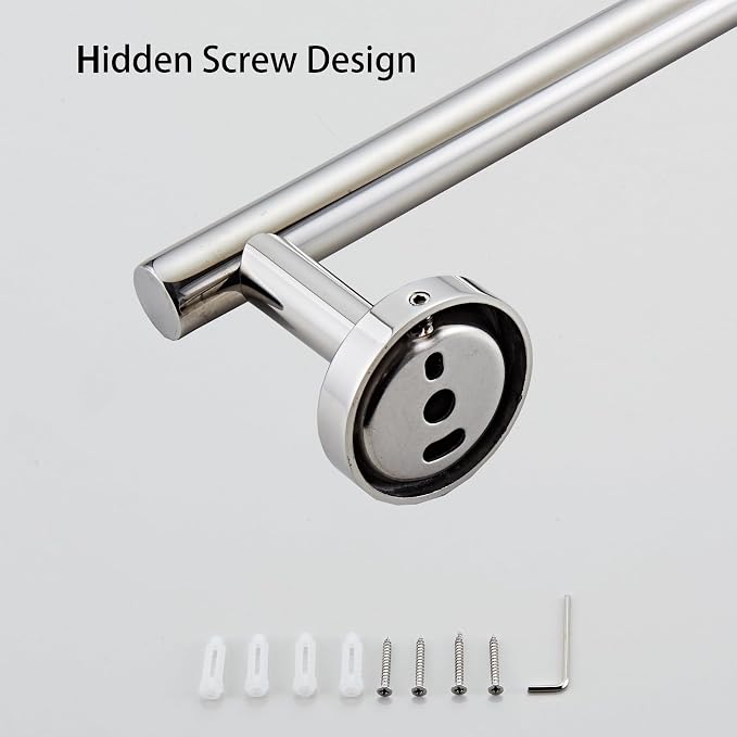 Bathroom Towel Bar, 18-Inch Towel Rack - Image 6
