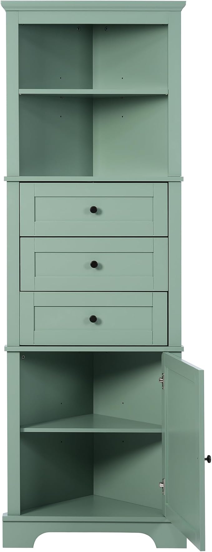 Favfurish 69" Tall Corner Cabinet - Image 7