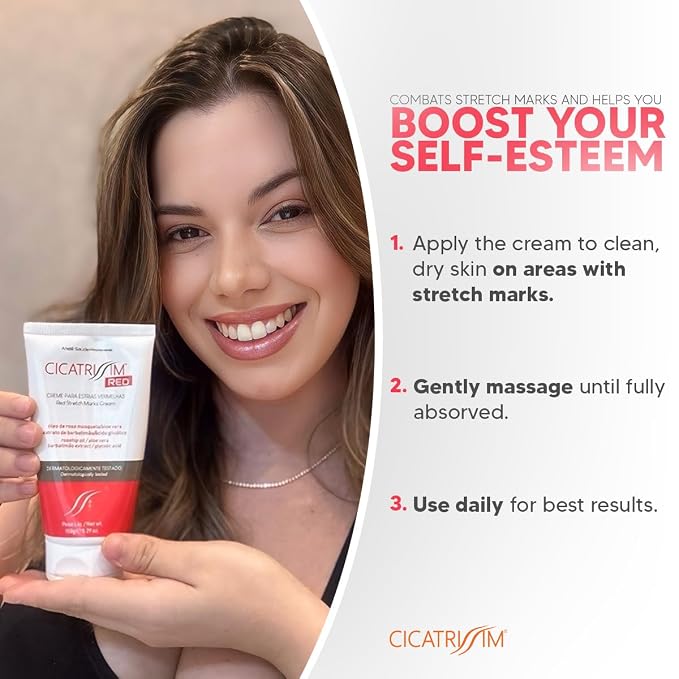 Cicatrissim Red Stretch Mark Cream - Image 4