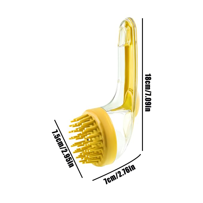 Dog Bath Brush – Cat Grooming Scrubber - Image 5