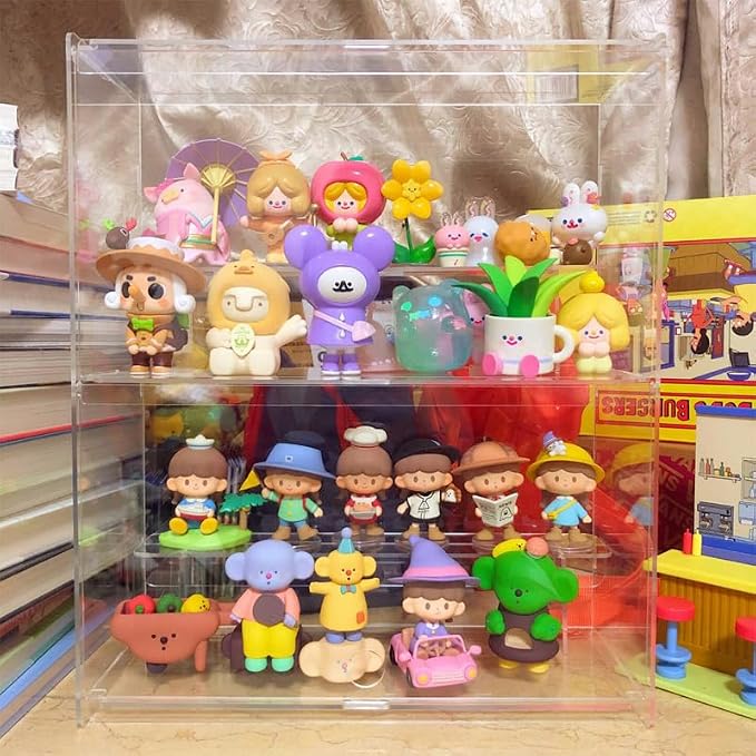 Choowin 2 Layer Clear Acrylic Display Case - Image 3