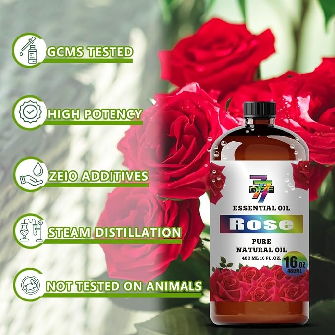 Rose Essential Oil – Rose Oils for diffusers, humidifiers, Home Baths, Cleaning - Image 8